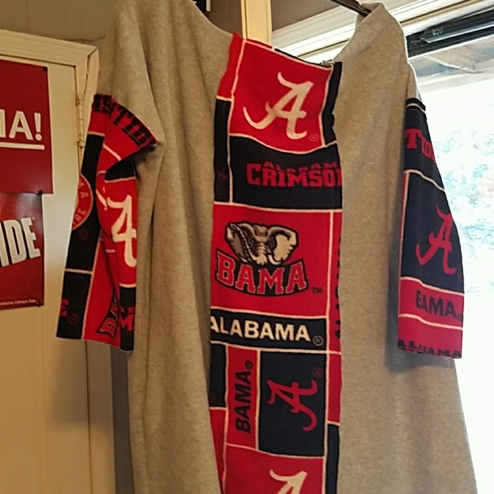 Oversize Alabama ROLL TIDE pullover